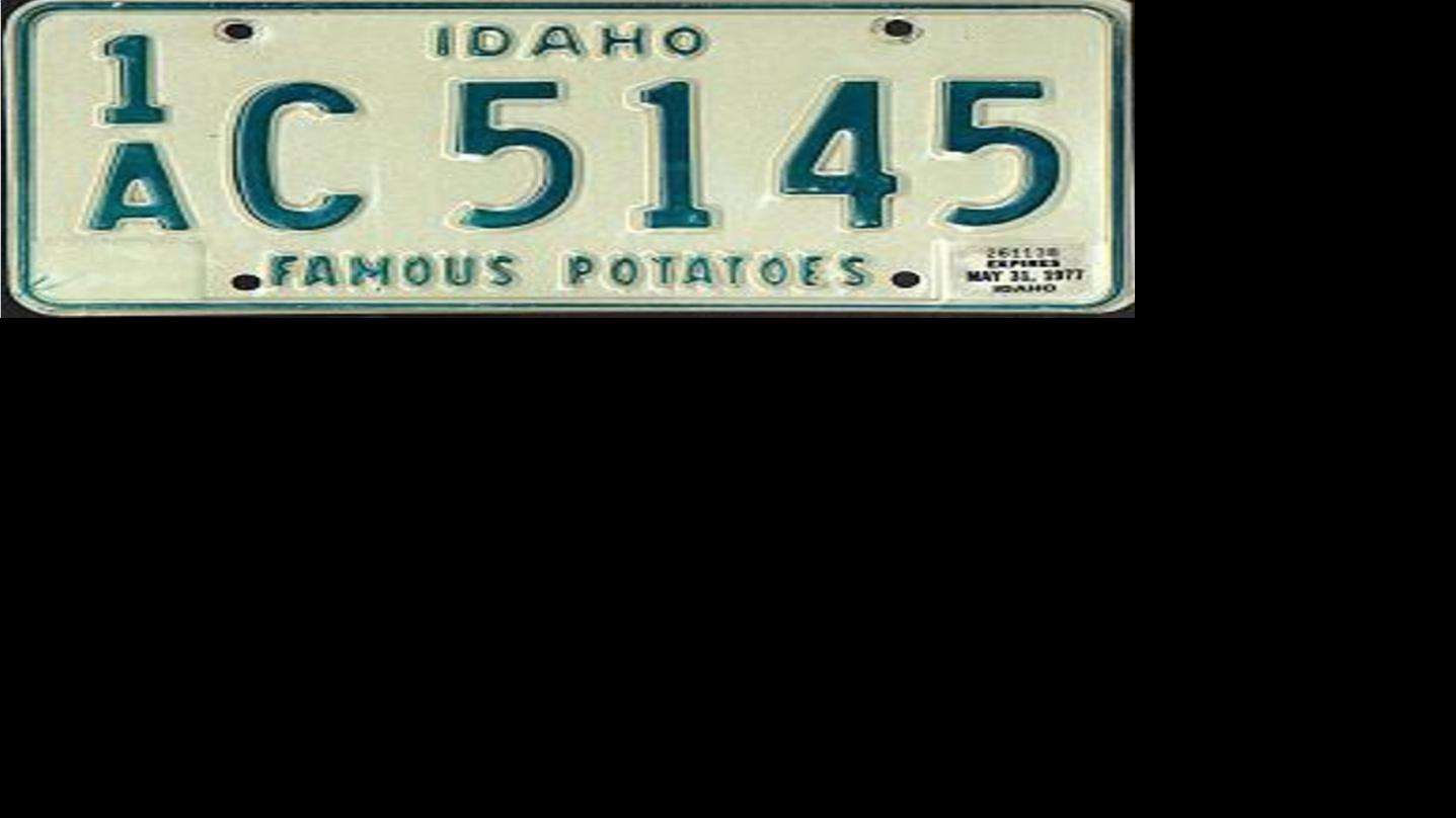 Hidden History Idaho's 1974 license plates Local