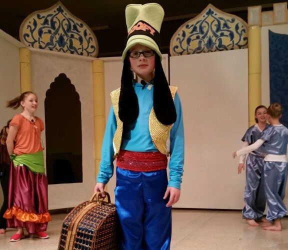 White Pine Elementary School's Production of "Aladdin."