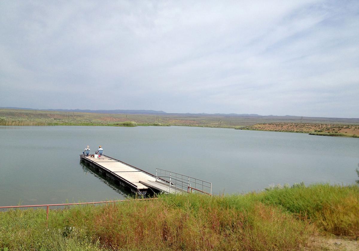 What's under the water at Dog Creek Reservoir? Outdoors and