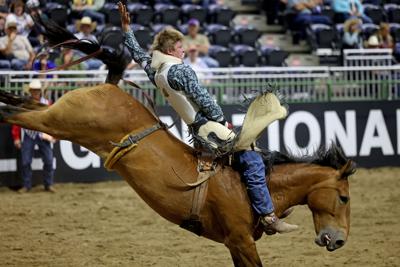 Two CSI rodeo athletes compete on Tuesday at CNFR