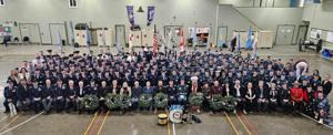 Local boy participates in veterans ceremony in Canada