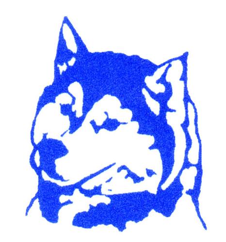 Camas County High School Mushers Logo
