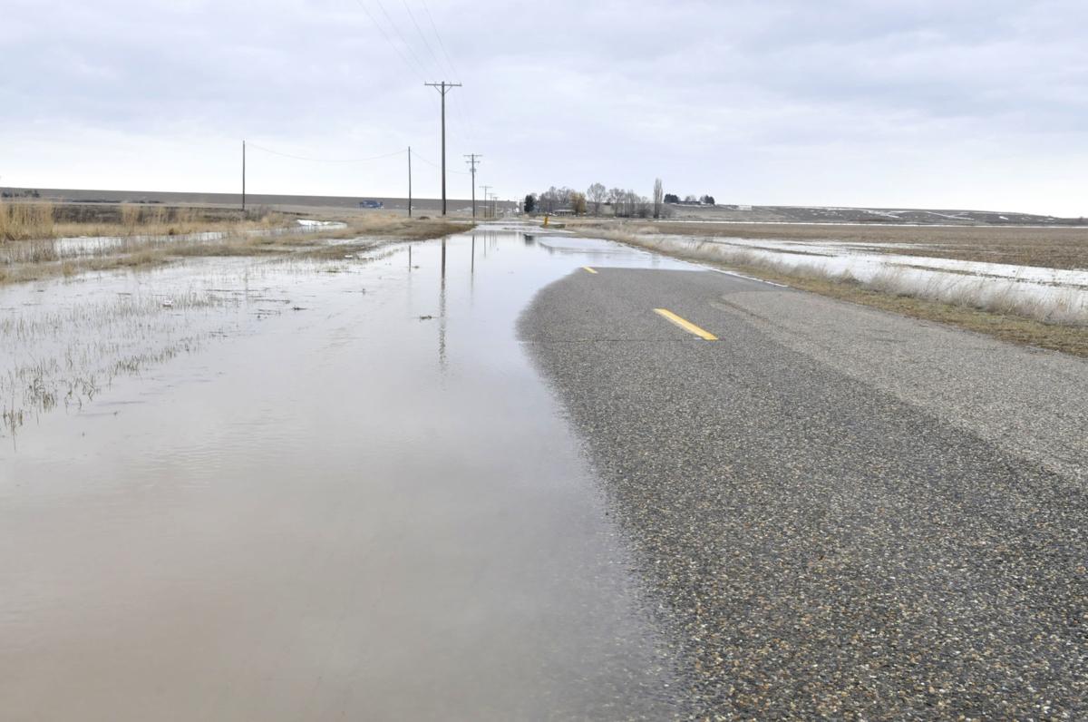 Minidoka County roads closed due to flooding