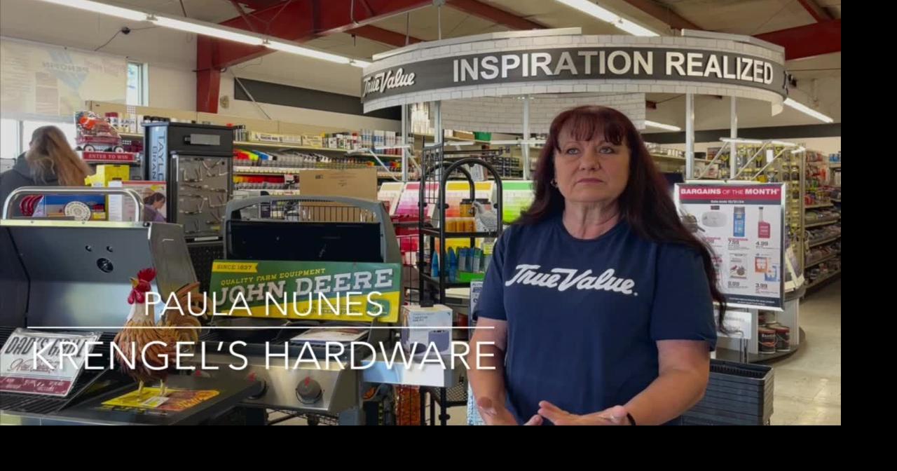Krengel's Hardware store is a True Value to downtown