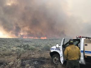 Camas Creek RFPA helps to catch range fires when small