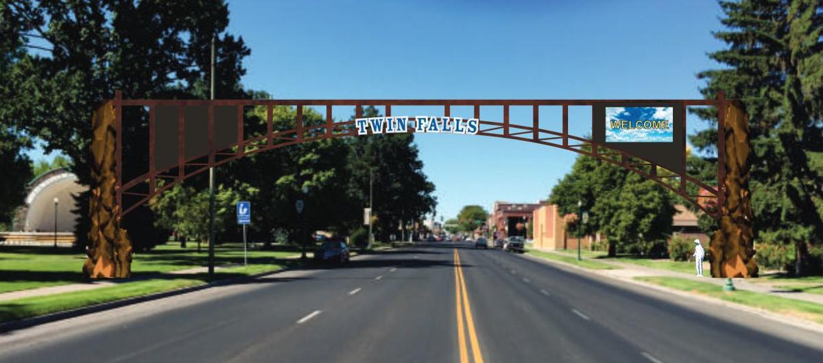 Twin Falls Western Days donates toward Shoshone Street archway