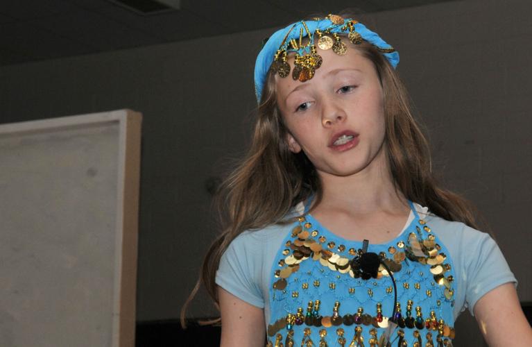 White Pine Elementary School's Productino of "Aladdin."