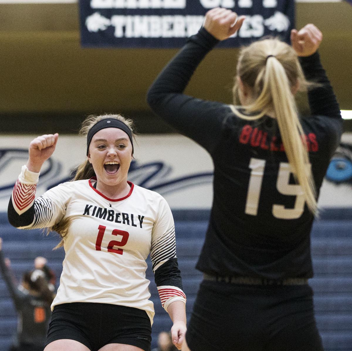 2017 3A state volleyball: Kimberly vs. Timberlake