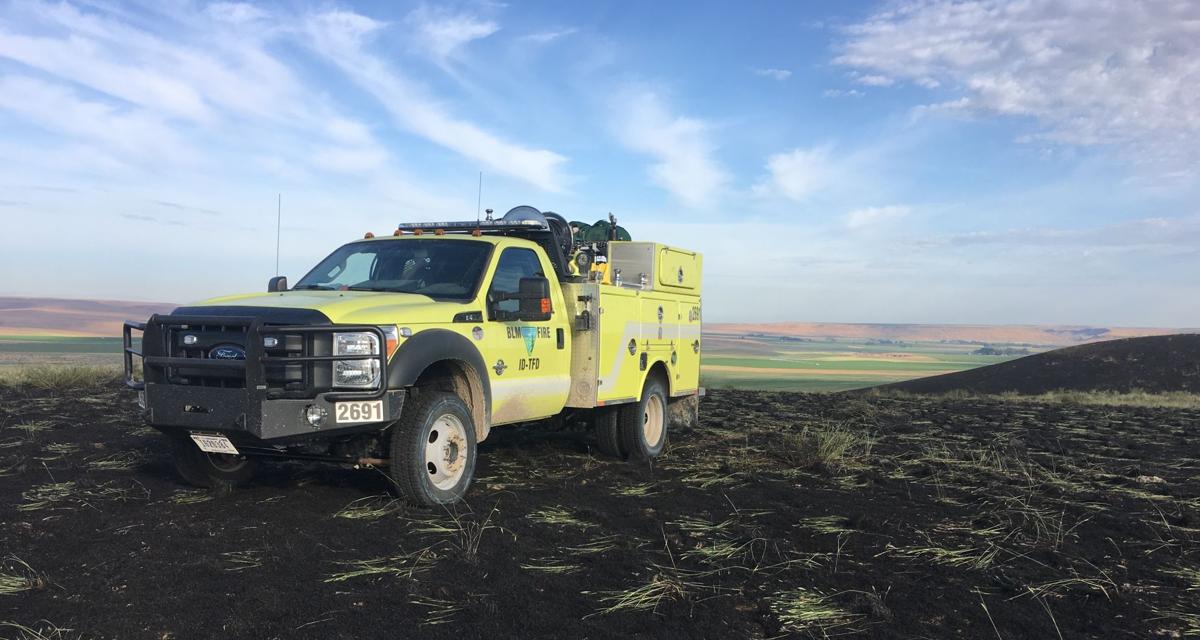 Small fires burn BLM land south of Hammett Local