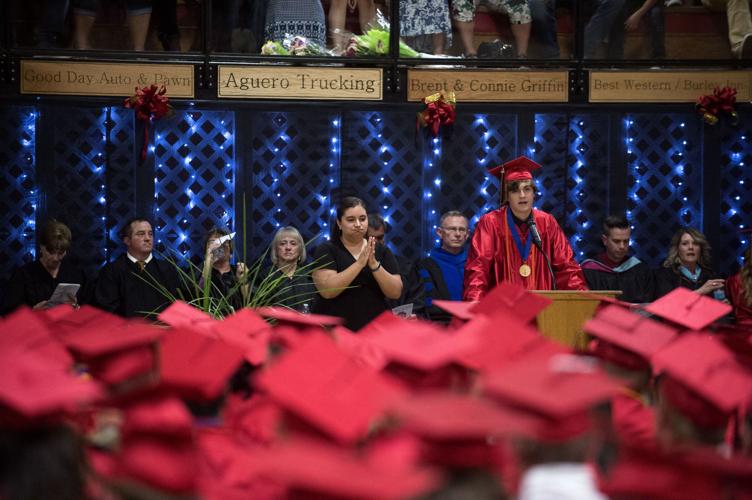 In the red zone, Minico seniors graduate