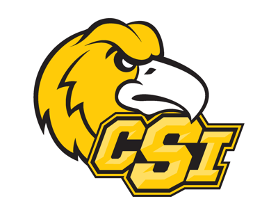 CSI logo with eagle