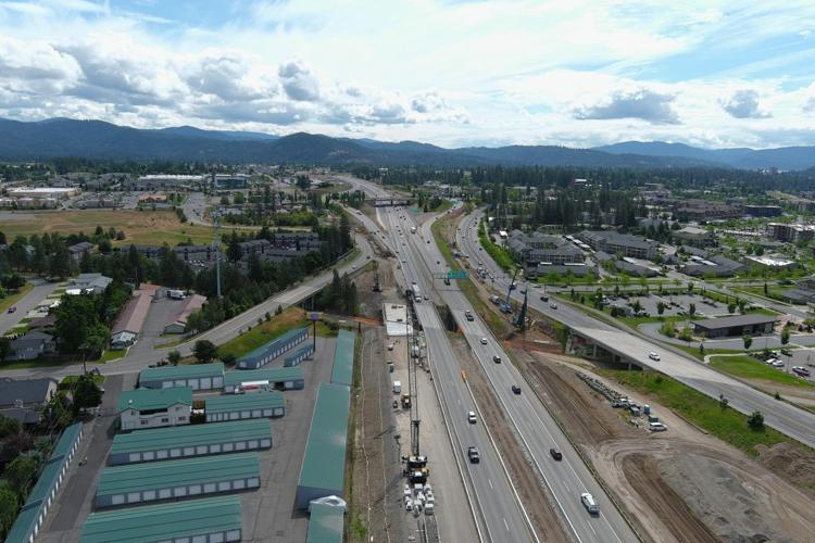 I-90 westbound traffic changes starting next week in CDA