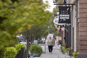 Downtown shopping in Twin Falls