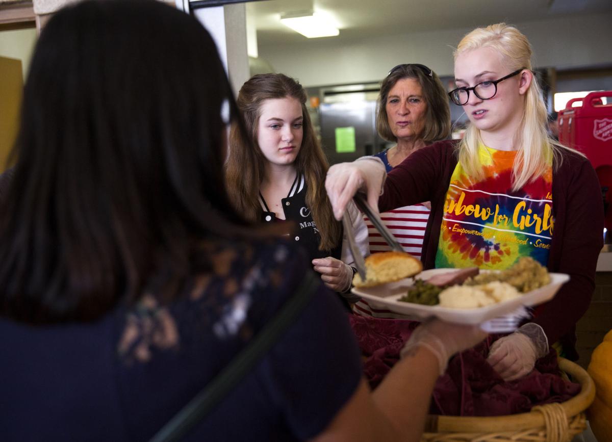 Salvation Army Thanksgiving dinner