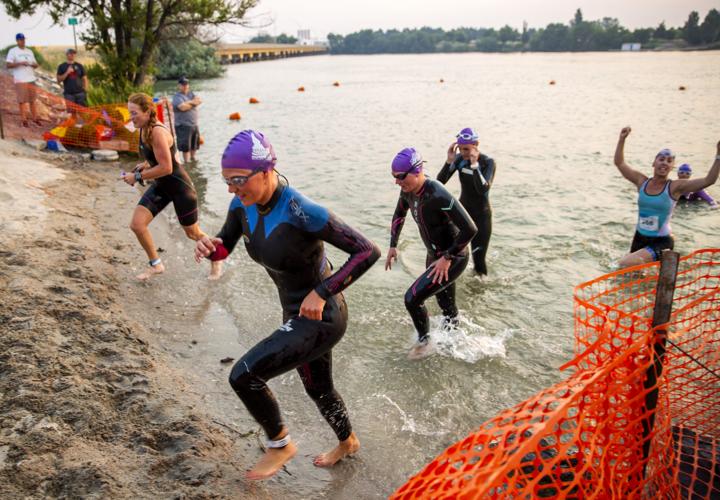 Ready, set, go! Spudman triathlon draws thousands each year