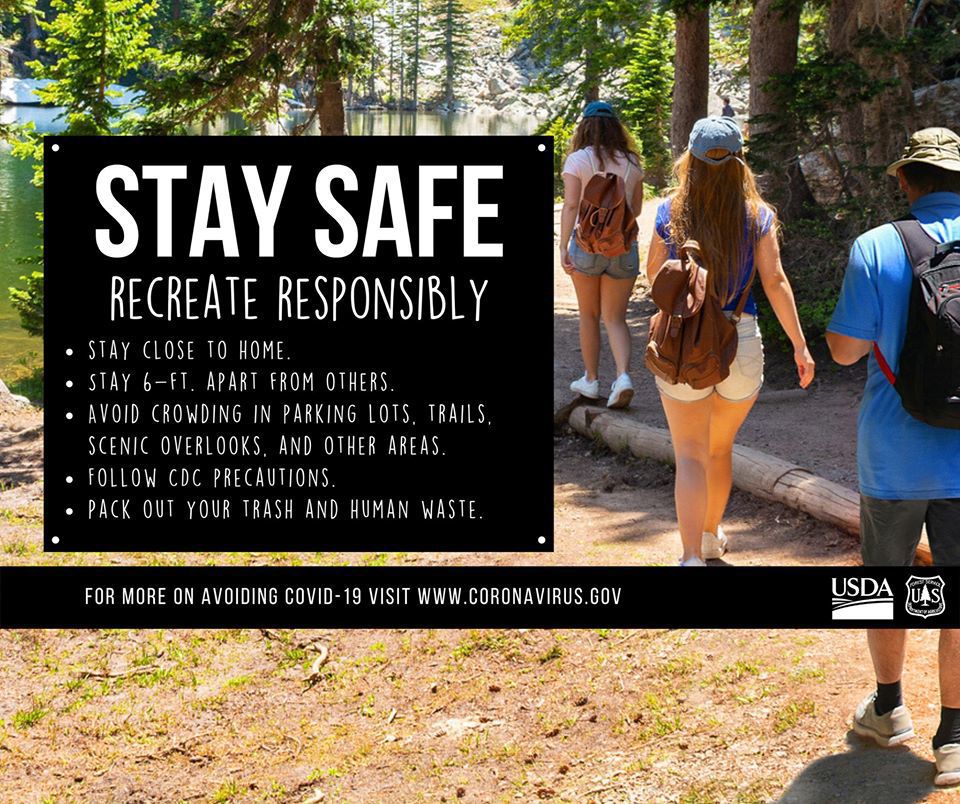 Forest Service Intermountain region issues a 10person group size limit