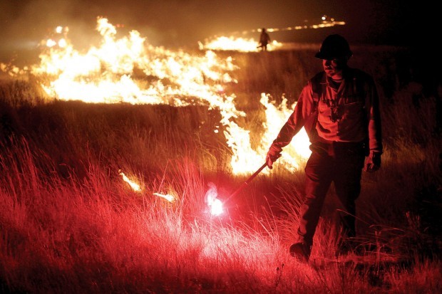 Kinyon Road Fire
