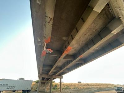 Bridge strike closes US-26 bridge and right lane of eastbound I-84 in Caldwell