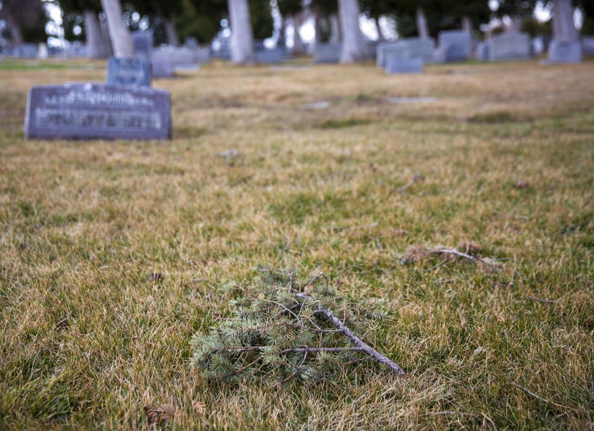 The grave of Gustane Ellison