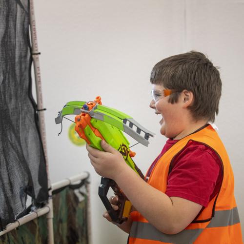 Boxing, Nerf battles and basketball