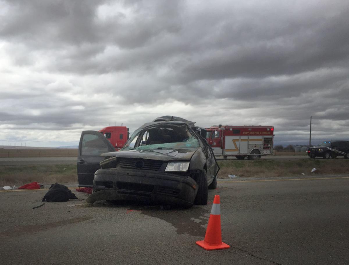 UPDATE 1 dead, 3 injured in I84 crash between Burley and Twin Falls