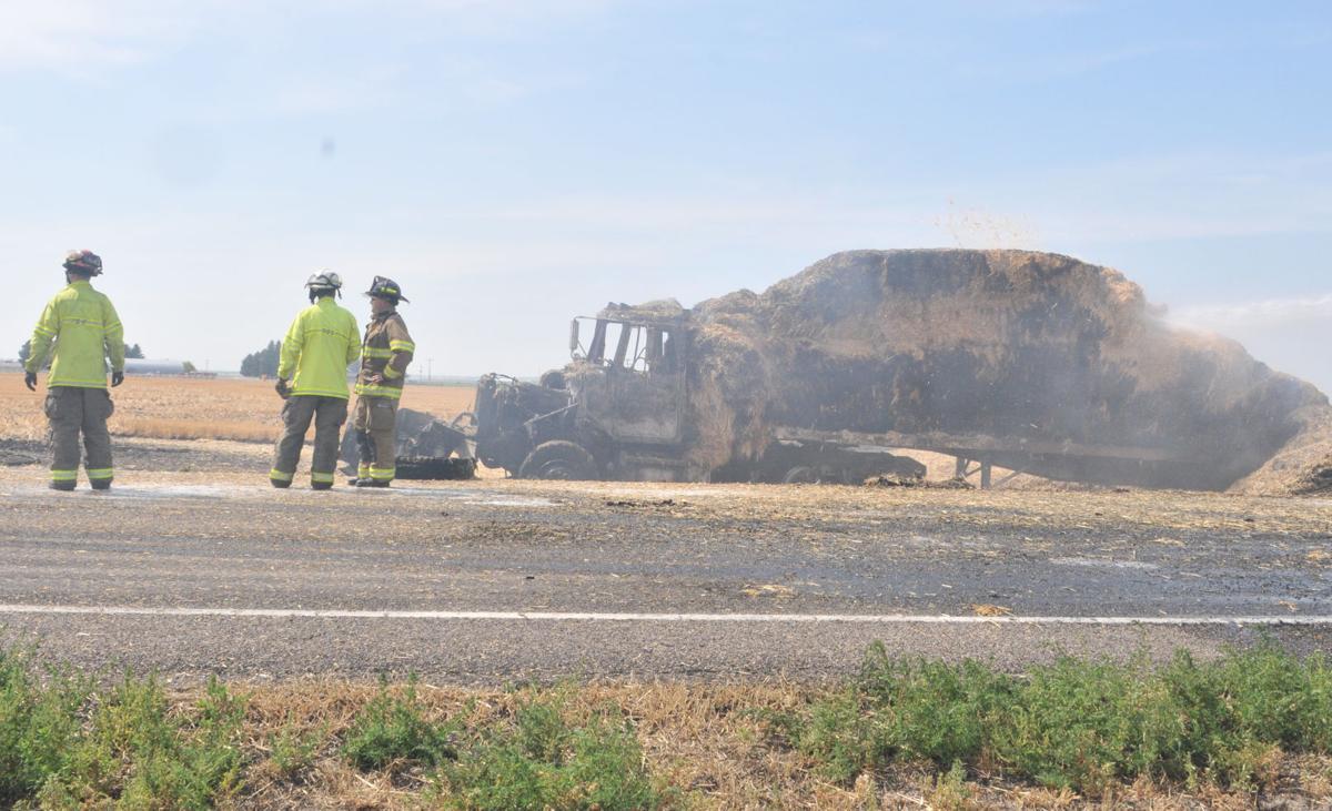 Pickup Crashes into Fire Engine Near Burley Local