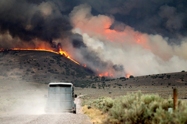 Cave Canyon Fire