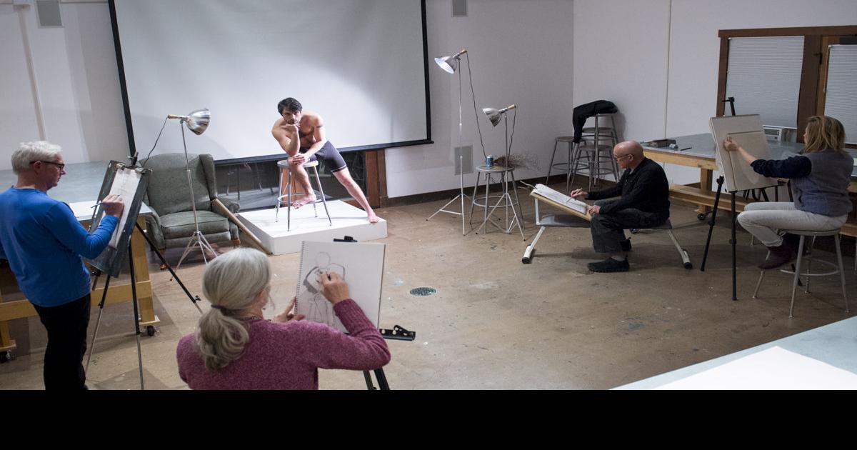 Figure drawing open studio continues