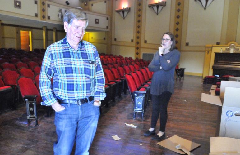 Historic Wilson Theatre chairs