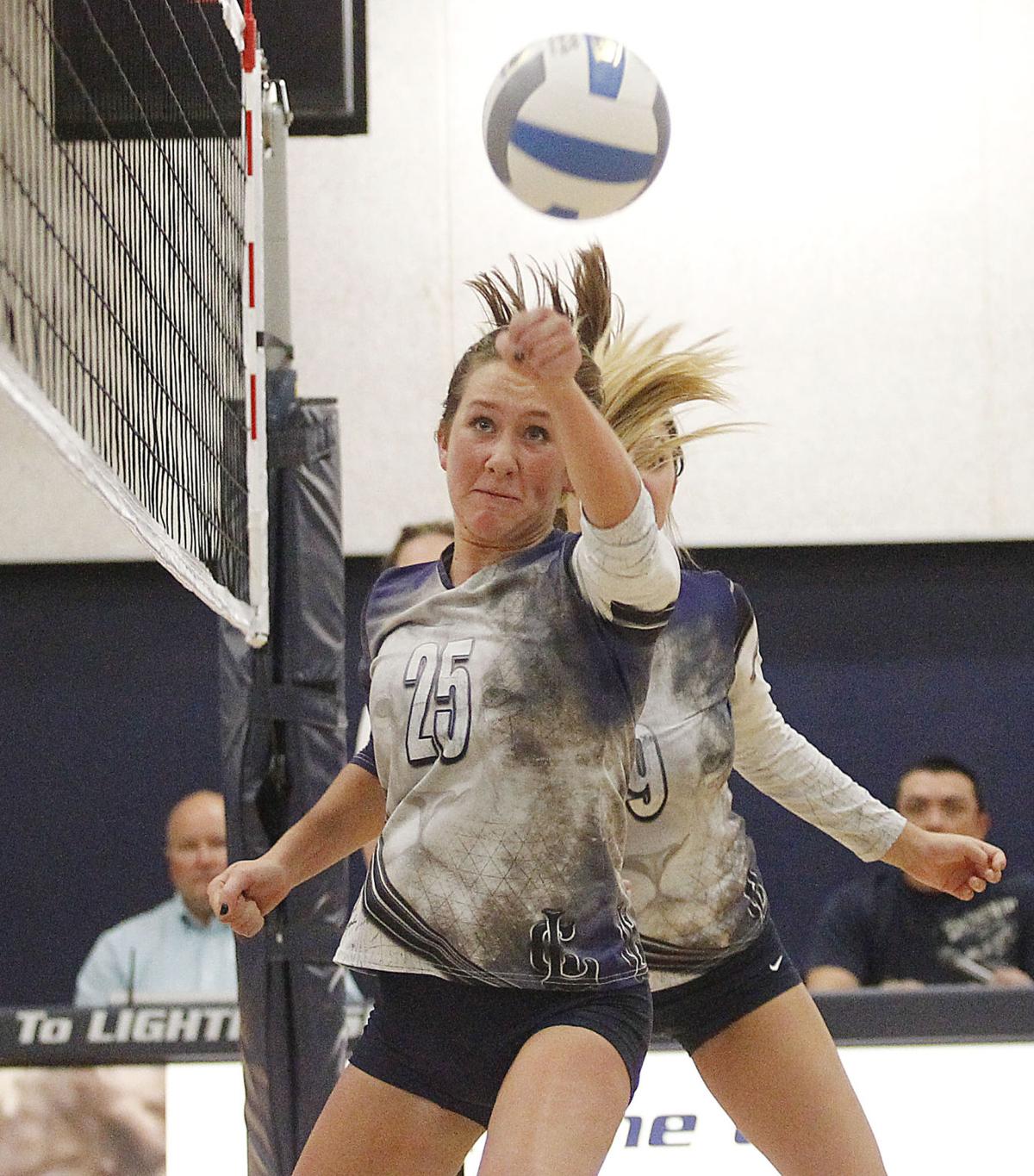 Camas County Vs. Lighthouse Christian Volleyball