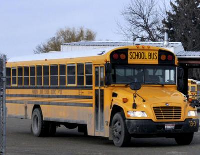 Minidoka County School District bus
