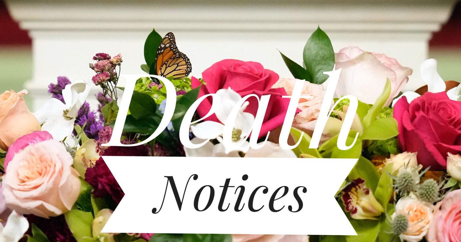 Death Notices - Vimarsana News