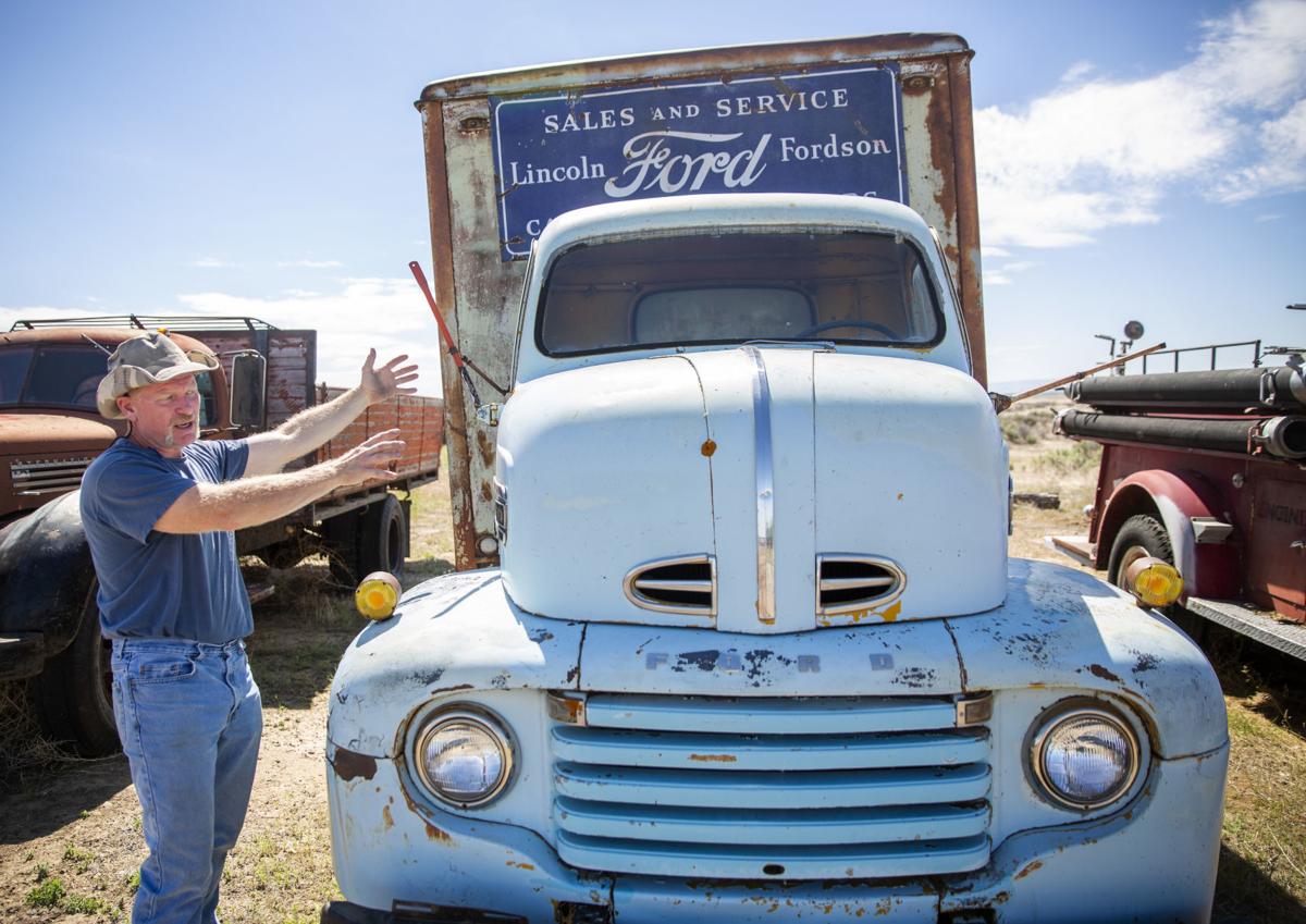 Antique truck show brings enthusiasts from all over the country