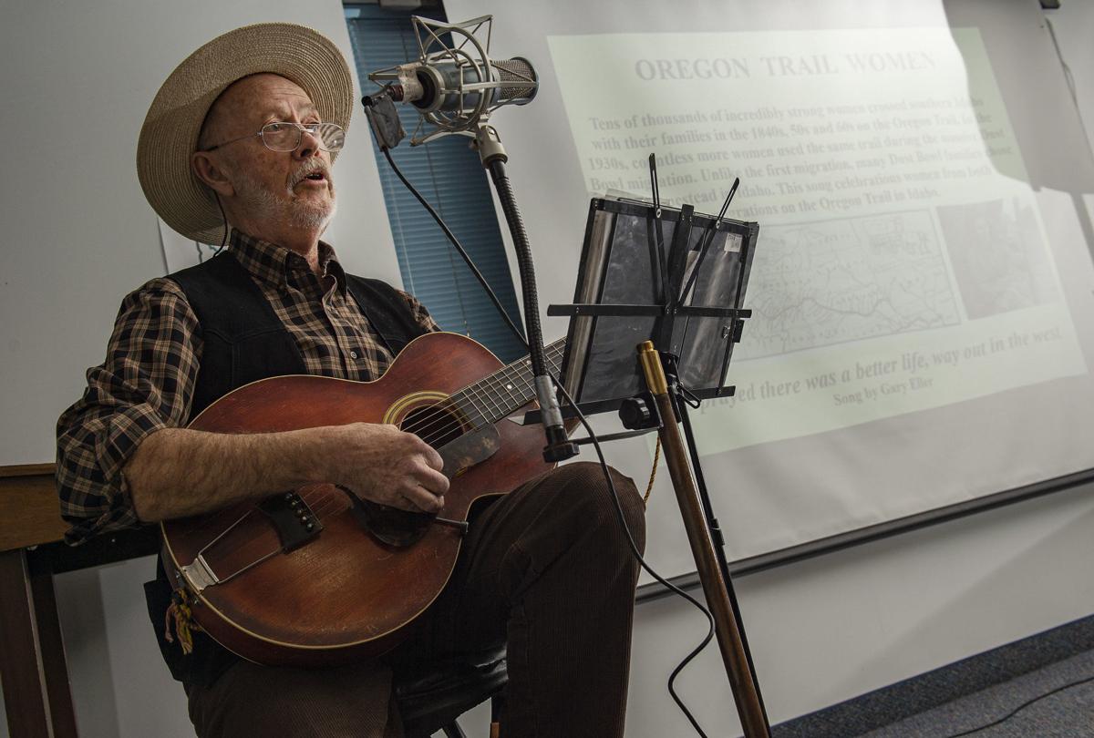 Gary Eller sings songs of historic Idaho women