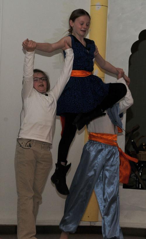 White Pine Elementary School's Production of "Aladdin."