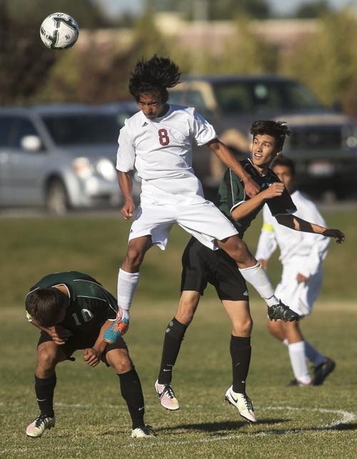 Boys Soccer - Burley Vs. Canyon Ridge