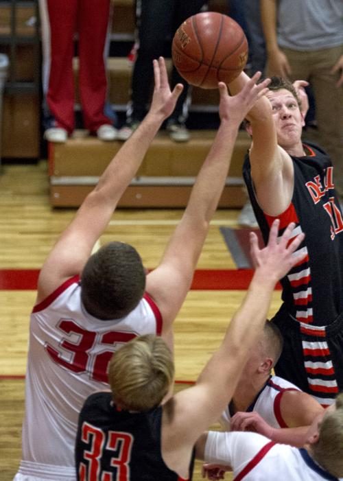 Filer vs. Declo basketball