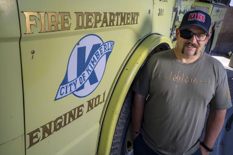 Firefighter battles cancer