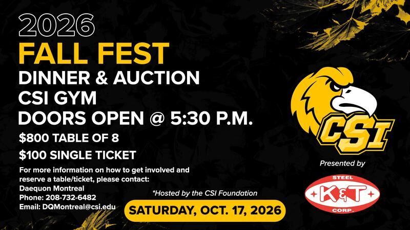 Mark your calendars for Fall Fest 2026 on October 17
