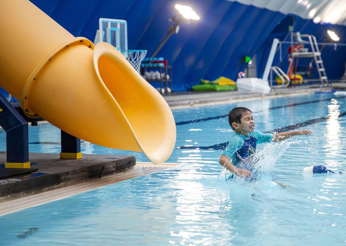 Swimming at the pool (copy)