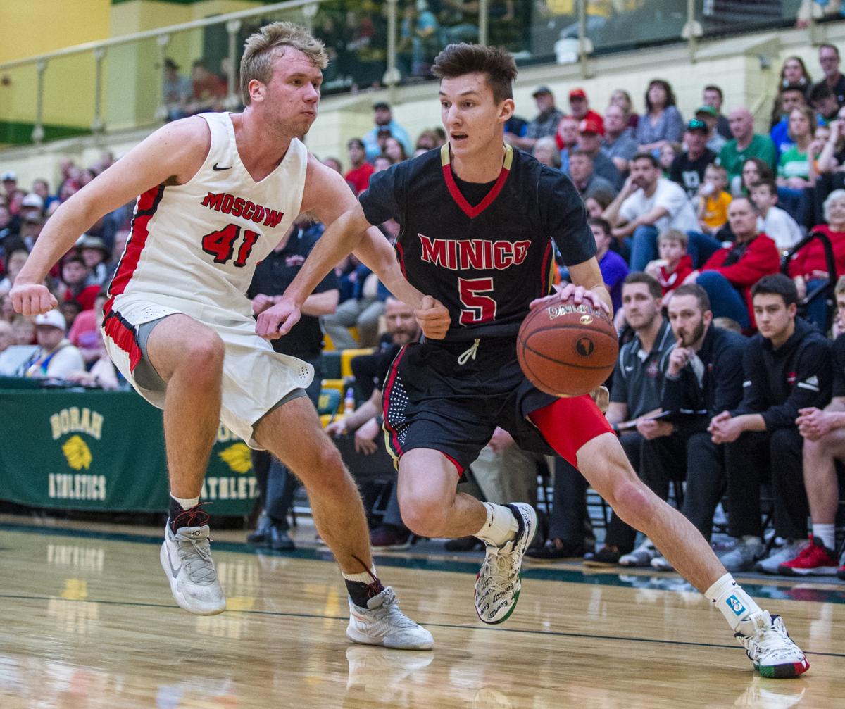 Minico vs. Moscow boys state basketball