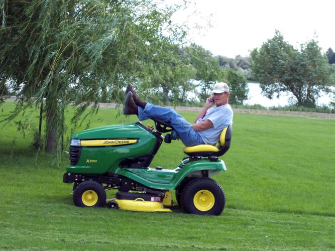 Nick Hallett tractor