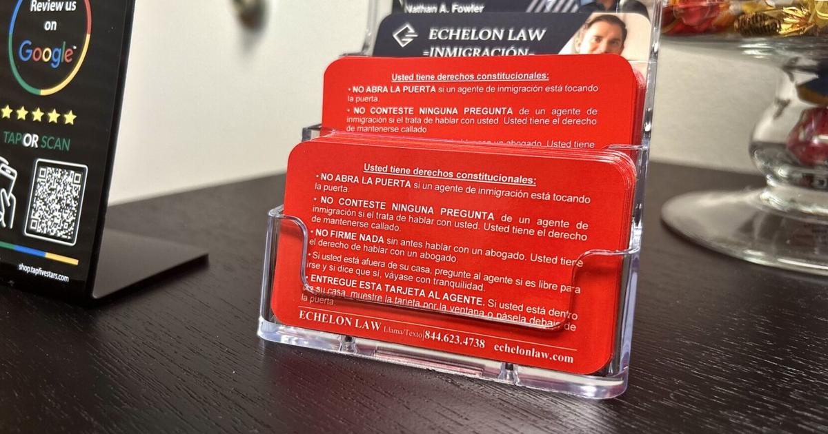 'Know Your Rights' Cards