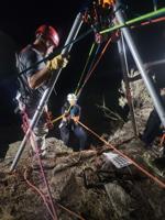A Murtaugh woman rescued from the Snake River Canyon