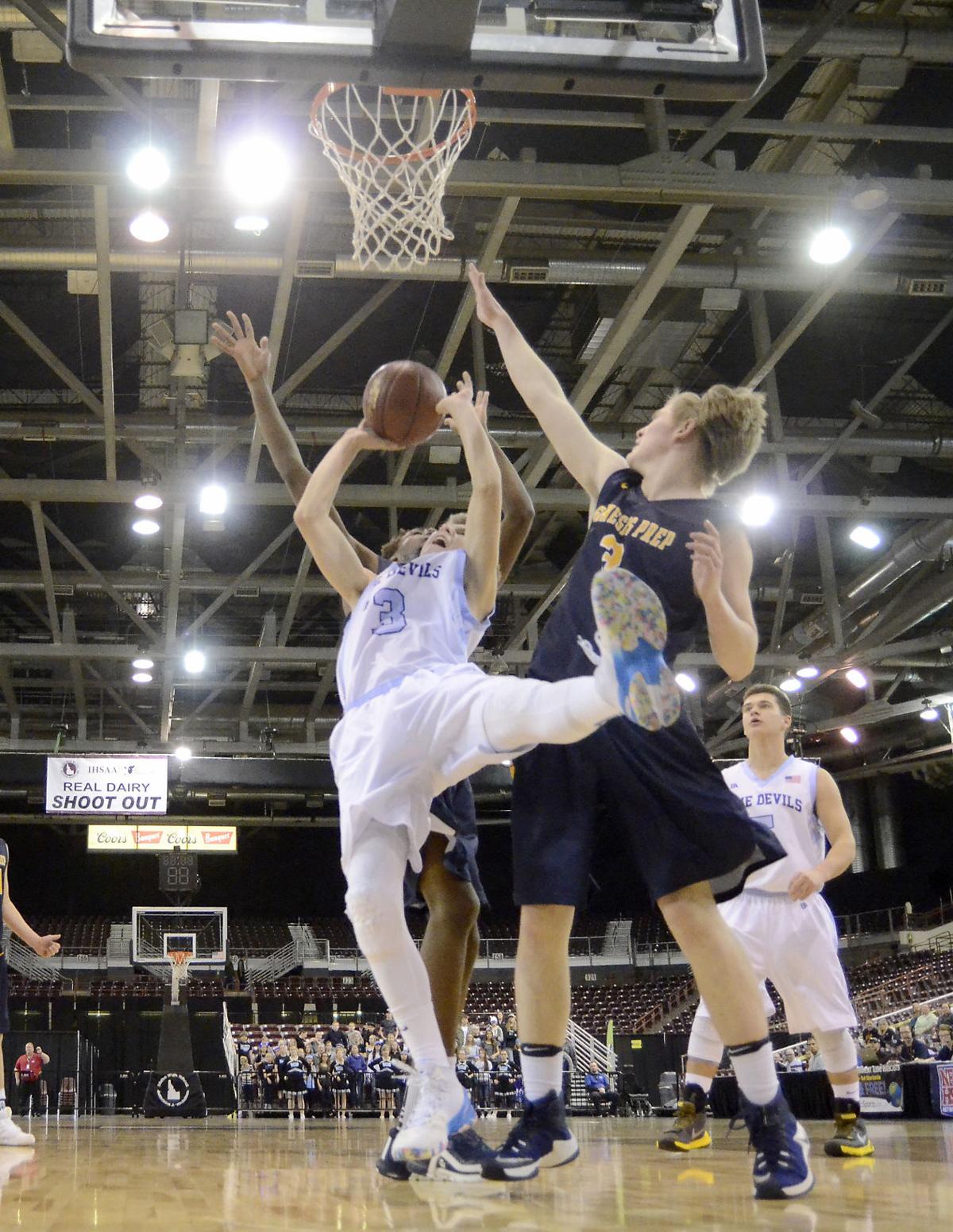 1A DII Boys State Basketball Championship - Dietrich Vs. Genesis Prep