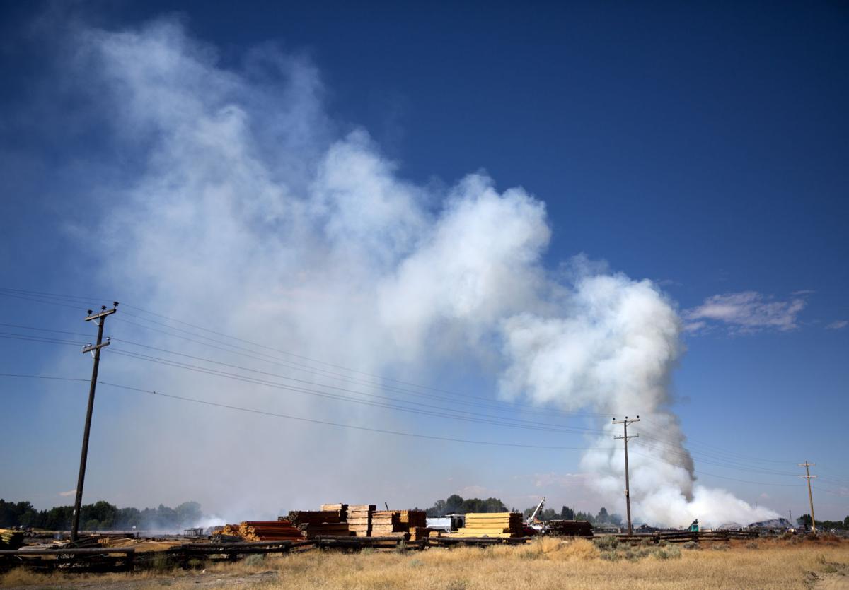 Gallery Wildfire Burns Sticks And Stones Lumber Yard In Shoshone Southern Idaho Local News 2502