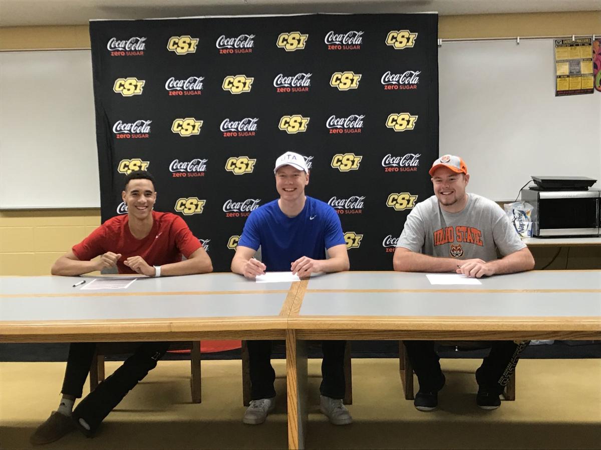 Three CSI men's basketball players sign with Division I schools