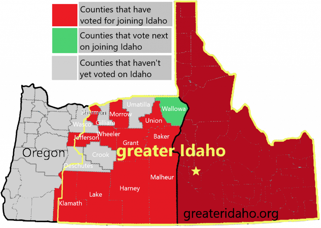 Greater Idaho a super long shot 24hourcampfire