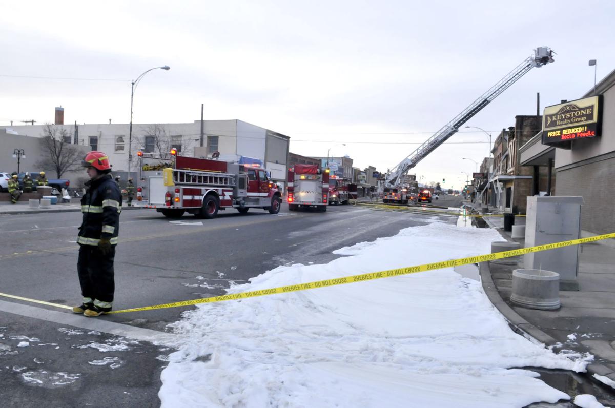 Fire marshal Burley building fire deliberately set, someone went
