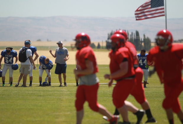 Scrimmage at Valley High School
